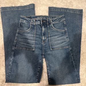 American eagle flare jeans